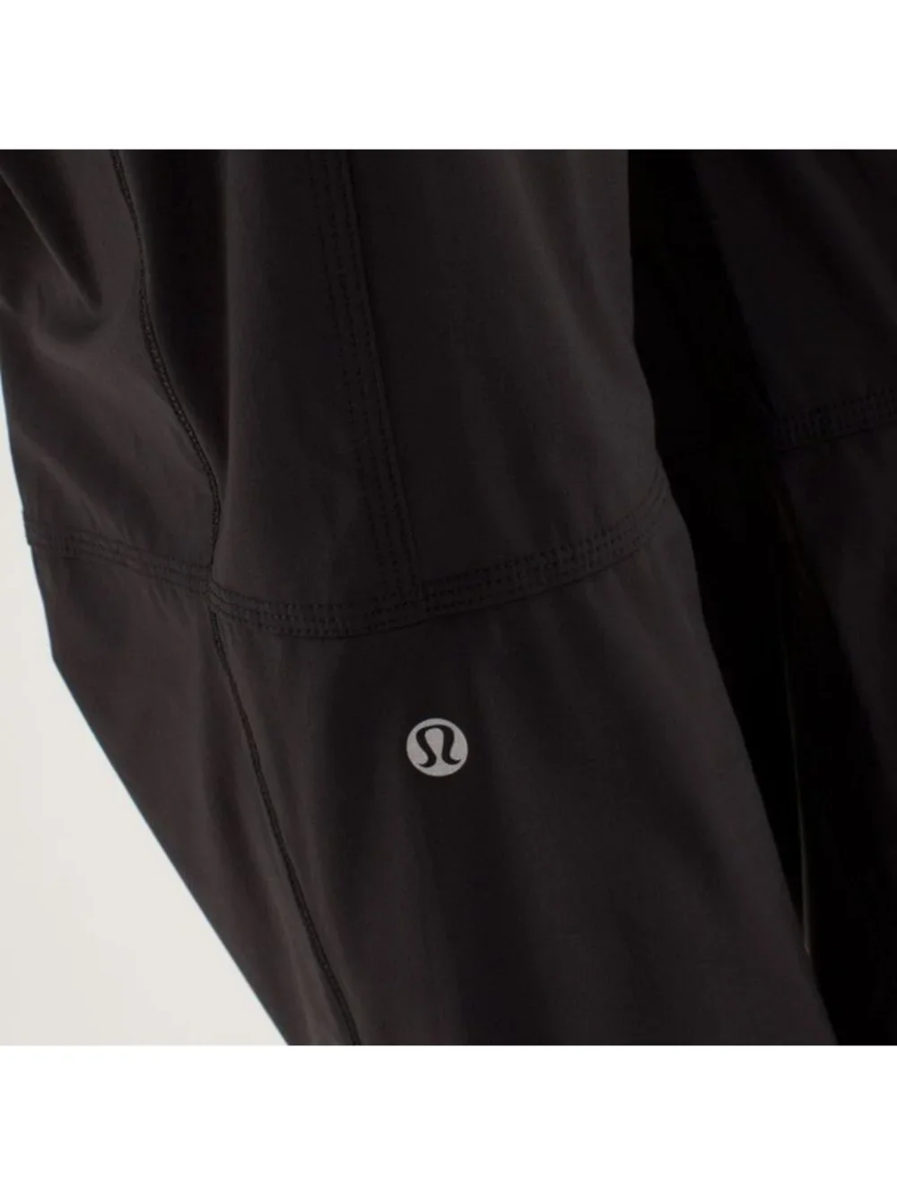 Lululemon Run: Dog Runner Pant Black / Heathered Grey